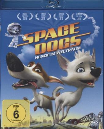 Space Dogs, Hunde im Weltraum, 1 Blu-ray