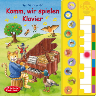Komm, wir spielen Klavier - Liederbuch mit Klaviertastatur