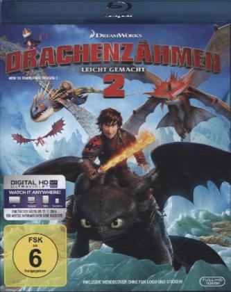 Drachenz&auml;hmen leicht gemacht 2, 1 Blu-ray