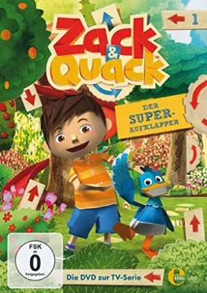 Zack & Quack -Superaufklapper, 1 DVD