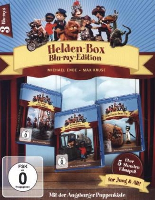 Augsburger Puppenkiste - Helden-Box, 3 Blu-rays