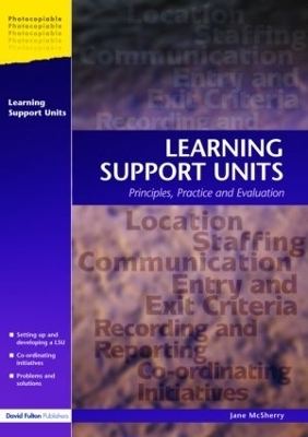 Learning Support Units - Jane McSherry