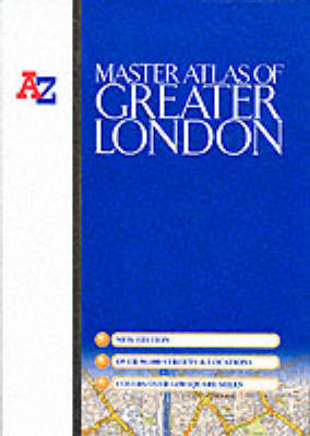Master Atlas of Greater London -  Geographers' A-Z Map Company