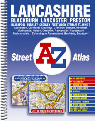 Lancashire County Street Atlas -  Geographers' A-Z Map Company