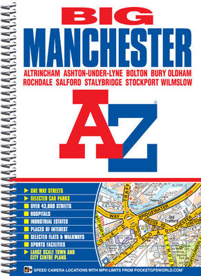 Manchester Deluxe Street Atlas -  Great Britain