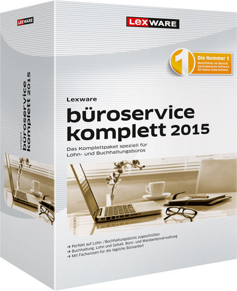 Lexware b&uuml;roservice komplett Einzelplatz 2015