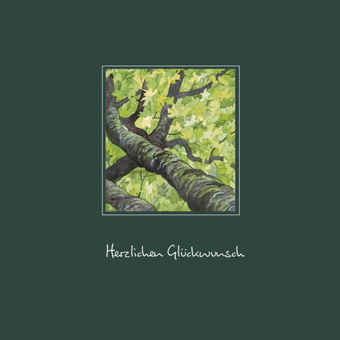 Reinhold Stecher Gl&uuml;ckwunschkarte - 