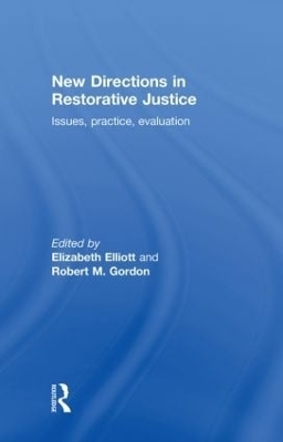 New Directions in Restorative Justice - 