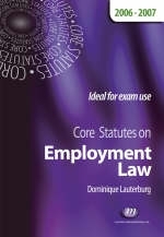 Core Statutes on Employment Law - Dominique Lauterburg