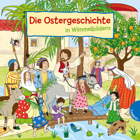 Die Ostergeschichte in Wimmelbildern - Heidrun Boddin
