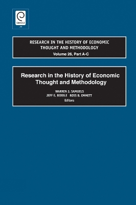 Research in the History of Economic Thought and Methodology (Part A, B & C)