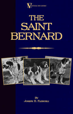 The Saint Bernard - A Presentation of the Origin, History and Development of This Noble Breed, Along With a Discussion of Its Care, Showing, Physical Perfection, Kenneling, Training, Uses and Dispositions (A Vintage Dog Books Breed Classic) - Joseph Fleischli  H.