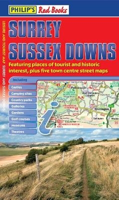 Philip's Red Books Surrey and Sussex Downs