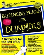 Creating Business Plans For Dummies - Paul Tiffany, Steven Peterson