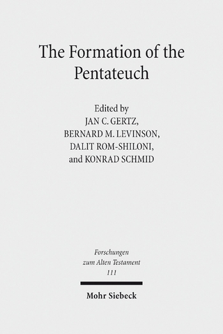 The Formation of the Pentateuch