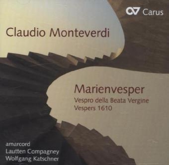 Marienvesper, 1 Audio-CD - Claudio Monteverdi