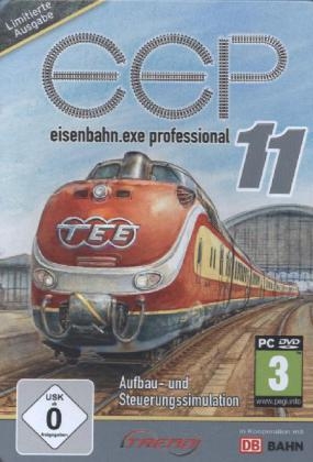EEP 11 eisenbahn.exe professional, 1 DVD-ROM
