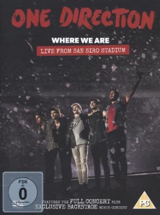 Where We Are: Live From San Siro Stadium, 1 DVD -  One Direction