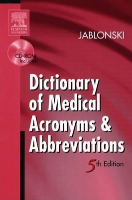 Dictionary of Medical Acronyms & Abbreviations