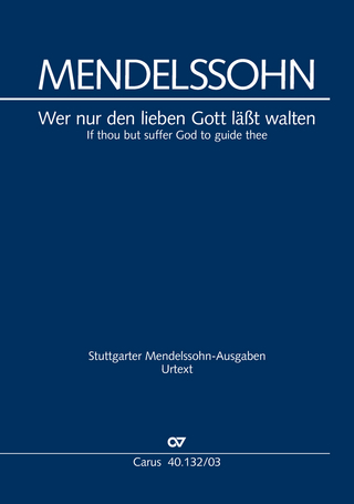 Wer nur den lieben Gott läßt walten (Klavierauszug)