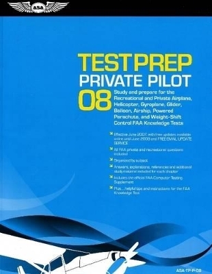 Private Pilot Test Prep 08 -  Federal Aviation Administration