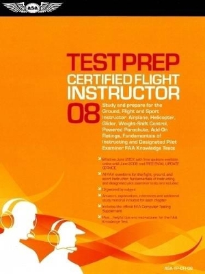 Certified Flight Instructor Test Prep 08
