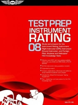 Testprep Instrument Rating 08 -  Federal Aviation Administration