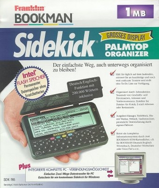 Franklin SDK-765 Bookman, Sidekick 1 MB Palmtop Organizer, m. großem Display