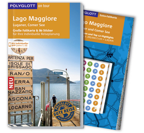 POLYGLOTT on tour Reisef&uuml;hrer Lago Maggiore, Luganer & Comer See - Susanne Kilimann, Christine Hamel, Klaus-Peter H&uuml;tt, Stefan Maiwald