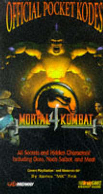 Official Mortal Kombat 4 Pocket Kodes Strategy Guide -  BradyGames