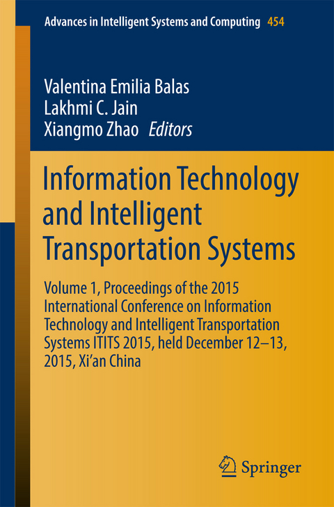 Information Technology and Intelligent Transportation Systems - 