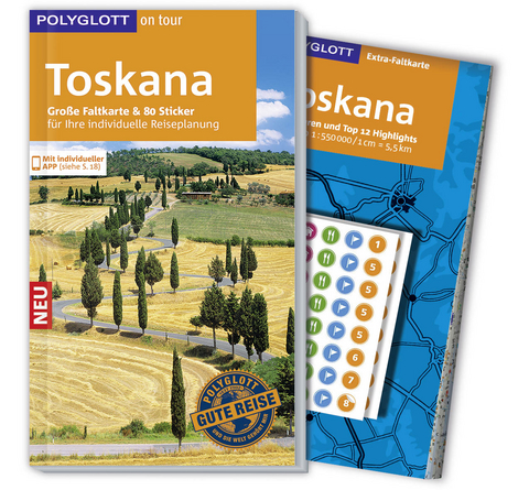 POLYGLOTT on tour Reisef&uuml;hrer Toskana - Stefan Maiwald, Monika Pelz