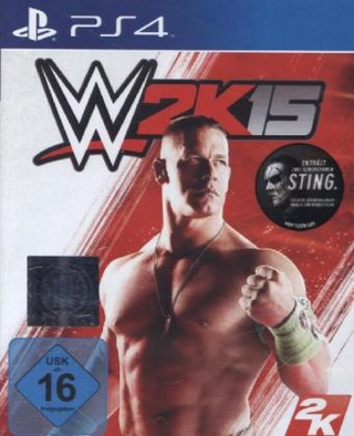 WWE 2K15, 1 PS4-Blu-Ray Disc