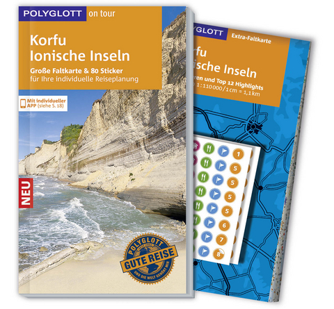 POLYGLOTT on tour Reisef&uuml;hrer Korfu/Ionische Inseln - Gerhard Crispin, Claudia Christoffel-Crispin, Konrad Dittrich, Uwe Lehmann, Manuela Blisse