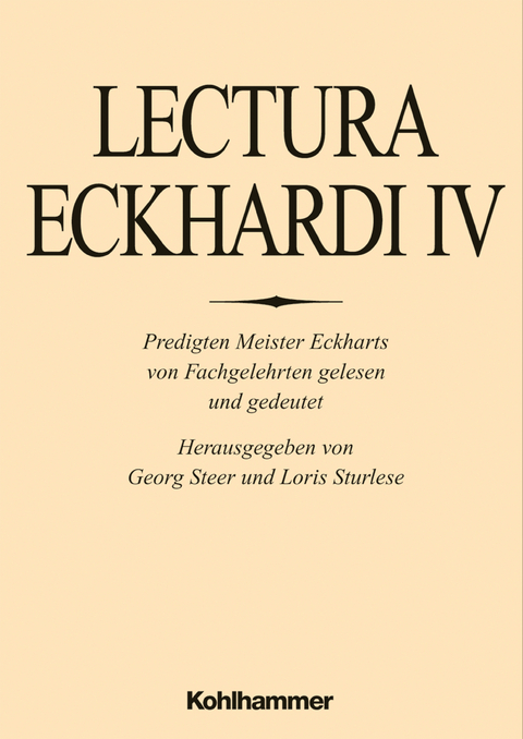 Lectura Eckhardi IV - 