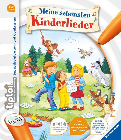 tiptoi® Meine schönsten Kinderlieder - Cee Neudert