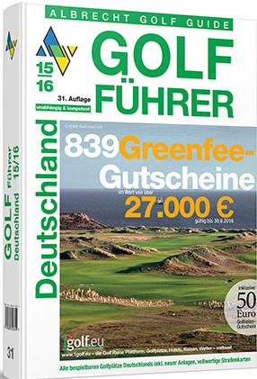 Albrecht Golf Guide Golf Führer Deutschland 15/2016