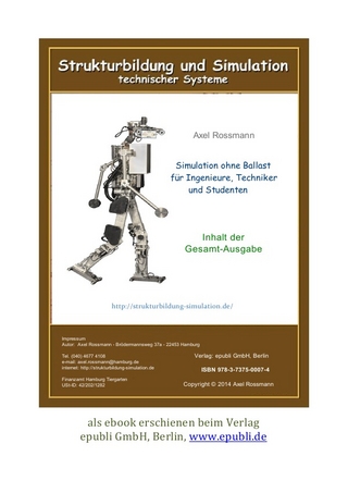 Inhalt der 'Strukturbildung und Simulation technischer Systeme'