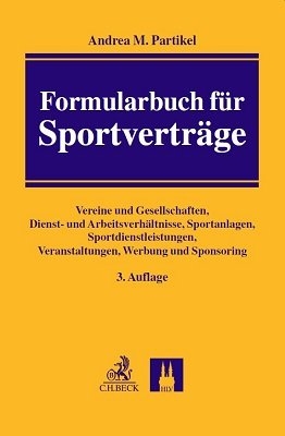 Formularbuch für Sportverträge