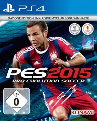 PES 2015, Pro Evolution Soccer, PS4-Blu-ray Disc