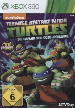 Teenage Mutant Ninja Turtles, Die Gefahr des Ooze-Schleims, Xbox360-DVD