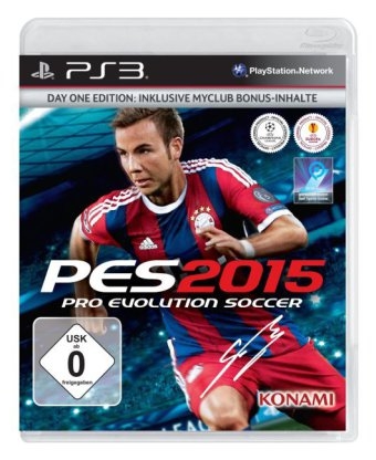 PES 2015, Pro Evolution Soccer, PS3-Blu-ray Disc