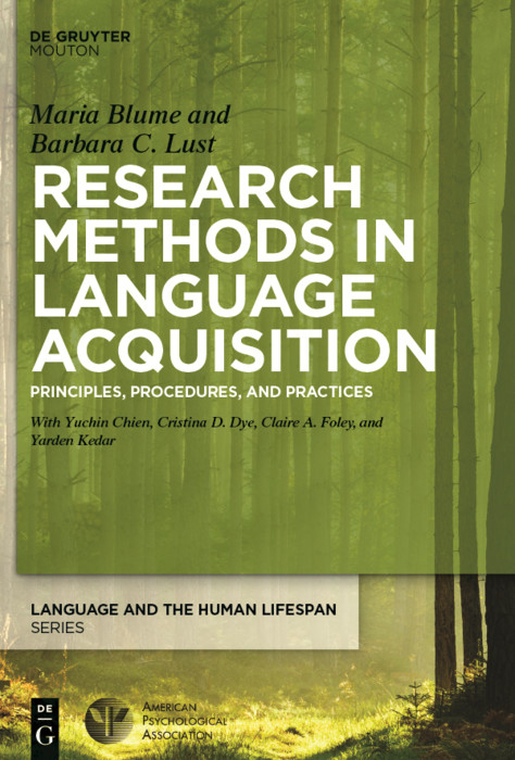 Research Methods in Language Acquisition -  Barbara Lust,  Maria Blume