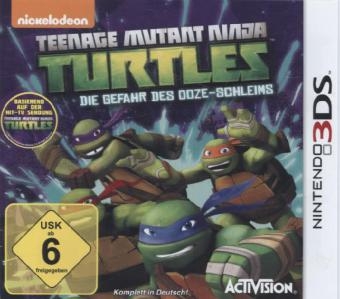 Teenage Mutant Ninja Turtles, Die Gefahr des Ooze-Schleims, Nintendo 3DS-Spiel