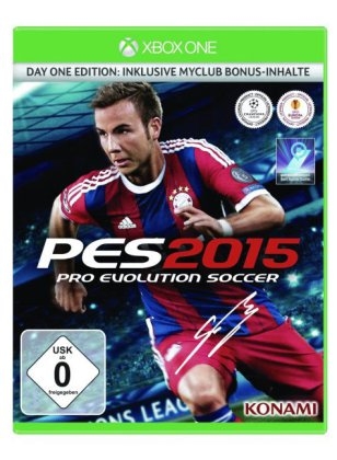 PES 2015, Pro Evolution Soccer, XBox One-Blu-ray Disc