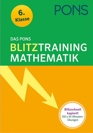 Das PONS Blitztraining Mathematik 6. Klasse