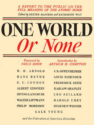 One World Or None - Dexter Masters