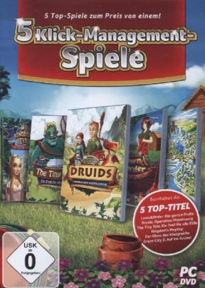 5 KlickManagement Spiele, DVD-ROM