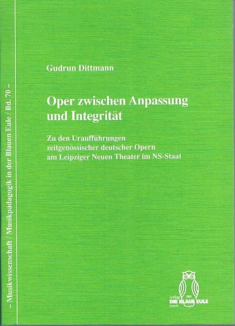 Zwischen Anpassung und Integrit&auml;t - Gudrun Dittmann