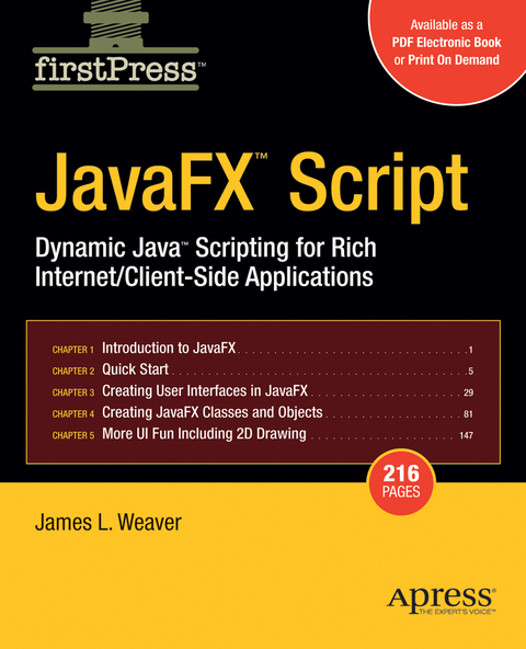 JavaFX Script - James Weaver